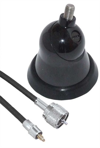Antennefot 27-1000 MHz (M6) 3,65 m kabel