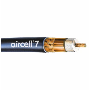 Aircell 7 koaksialkabel lavtap 50 m