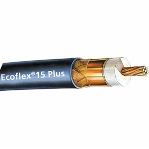Ecoflex 15 plus koaksialkabel lavtap 25 m