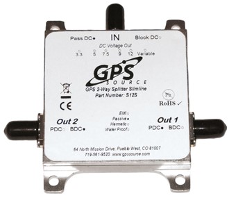 GPS splitter 2-utganger (S12S-SF)