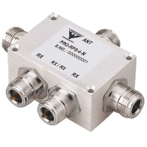 4-veis splitter, combiner 50-1000 MHz