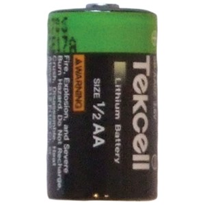 Batteri 3,6 V Lithium - type 1/2 AA