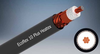 Ecoflex 10 Plus Heatex koaksialkabel 25 m