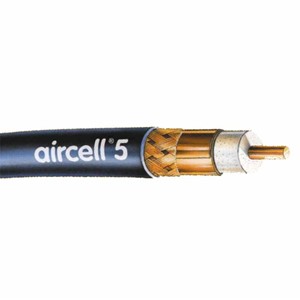 Aircell 5 koaksialkabel lavtap 102m