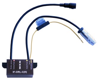 Interface 1-kamera m/lukker Orlaco monitor m/4-pin DIN